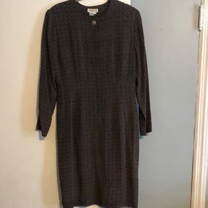 Talbots 100% silk dress size 10